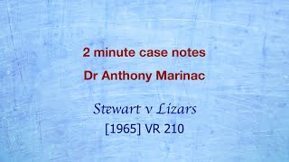 Stewart v Lizars Ejusdem Generis [upl. by Lola643]