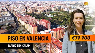 Valencia  Piso en Valencia – €79 900 Agencia inmobiliaria Alegria [upl. by Stoffel]