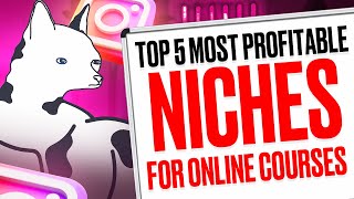 Top 5 Most Profitable Niches for Online Courses in 2025 by DOG [upl. by Amitaf253]