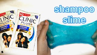 easy Slime with Clinic Plus shampoo [upl. by Farland41]