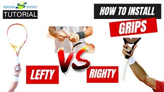 How To Regrip Lefty VS Righty Tutorial  Makes a BIG Grip Difference [upl. by Titos]