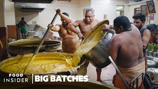 How 150000 People Are Fed For Onam In Kerala India  Big Batches  Insider Food [upl. by Akiner]