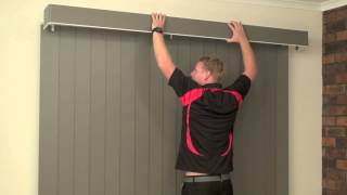 How to Install a Face Fit Pelmet on a Vertical Blind [upl. by Omik923]