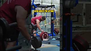 Impressing Powerlifters With 845LBS Deadlift 👀 shorts [upl. by Frederigo]