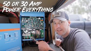 RV Inverter Setup How To Power It All 50 Amp and 30 Amp [upl. by Emersen]