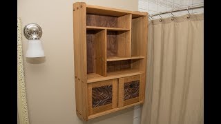 BATHROOM CABINET BUILD ALL JOINERY NO NAILS [upl. by Atterbury]