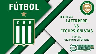 Dep Laferrere vs Excursionistas  Fecha 33 [upl. by Ilanos704]