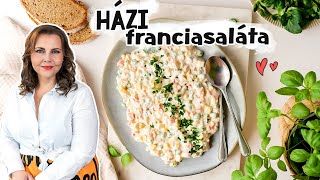 Házi franciasaláta recept [upl. by Ursula]