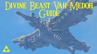 Breath of the Wild Divine Beast Vah Rudania Complete Walkthrough [upl. by Costin]