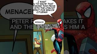 SpiderMan Tells a Villain About the Multiverse shorts [upl. by Naziaf98]