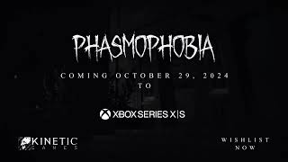 Phasmophobia Official Console Release Announcment Xbox Partner Preview 2024 [upl. by Neral]