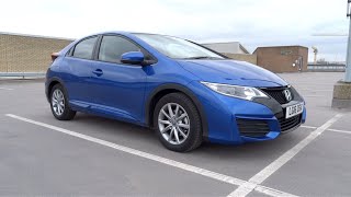 2016 Honda Civic Hatchback 14 iVTEC S StartUp and Full Vehicle Tour [upl. by Kellby596]