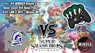 WIHSEA Div 2 Smash Ultimate 2024 Fall 2024 Playoffs  Grand Finals  WUHS vs GBAPS Southwest HS [upl. by Ocsic304]