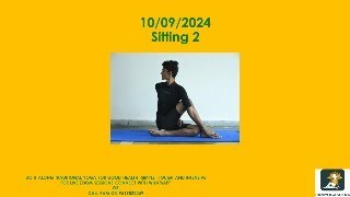 Asanas In Sitting Position Sequence 2  RYS Session Of 10 th September 2024 [upl. by Ydneh]