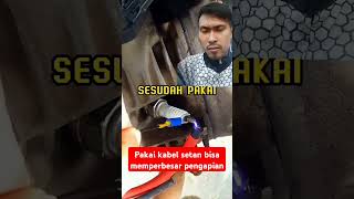 Pakai kabel setan bisa memperbesar pengapian fypshorts viralshort fypシ゚viral mekanik [upl. by Deana483]