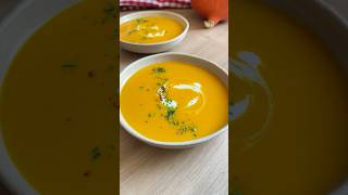 Kürbissuppe mit Kokosmilch  Familienkostde Rezept rezept einfachlecker kürbis [upl. by Osrock]