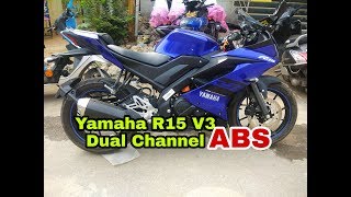 2019 Yamaha R15 V30 Dual Channel ABS launched at 139lakh  BPC [upl. by Atirres]