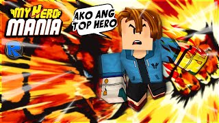 Ang rookie Hero na BASAGULERO  Roblox  My Hero Mania 1 [upl. by Nivloc]