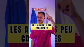 LES ALIMENTS PEU CALORIQUES alimentationsaine alimentation calories shortvideo youtubeshorts [upl. by Nytsirc]