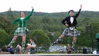 Highland Fling Scottish dance competition with Hamish McInnes during 2022 Kenmore Highland Games [upl. by Willtrude]