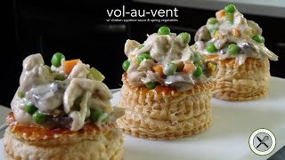 VolAuVent Chicken Supreme Sauce – Bruno Albouze [upl. by Nisbet]