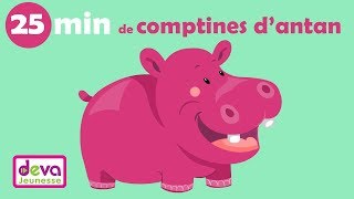 Belles comptines pour enfants 25 min de chansons Ⓓⓔⓥⓐ Maternelle [upl. by Durgy]