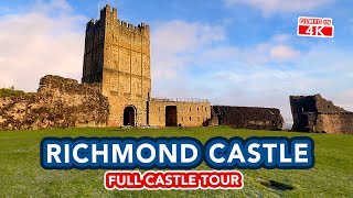 A full tour of RICHMOND CASTLE North Yorkshire England [upl. by Terriss]