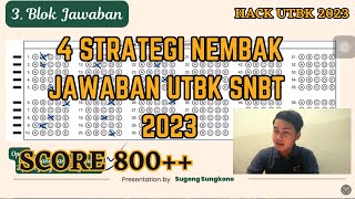 4 STRATEGI TERBARU NEMBAK JAWABAN UTBK SNBT 2023 [upl. by Namilus185]