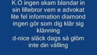 RC  Sista dissen som jag släpper diss [upl. by Anide]