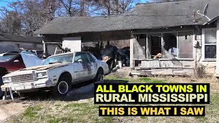 I Explored All Black Towns In Rural MISSISSIPPI  This Is What I Saw [upl. by Siddra93]