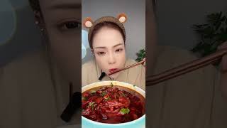 羊肠是真油啊 羊肠 羊肠子 羊肠面 大口吃超过瘾 mukbang mukbang [upl. by Nibram990]