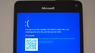 Causing a BSOD on a Windows Phone [upl. by Cioban]