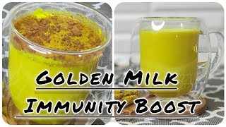 Golden Milk Recipe How to Make This Healthy Drink at Homequot [upl. by Kcirde64]