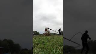 Homemade Trebuchet [upl. by Linnie]