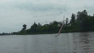 La pêche au Meunier dans lHarricana secteur Amos [upl. by Annuhsal750]