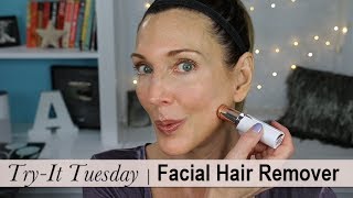 Try It Tuesday Facial Hair Remover  Finishing Touch Flawless [upl. by Ylaek]