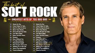 Soft Rock Songs 70s 80s 90s Full Album 📀 Michael Bolton Rod Stewart Phil Collins Bee Gees Lobo [upl. by Neemsaj798]