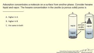 Adsorption on a Zeolite Interactive [upl. by Ynnek]