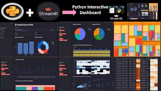 Python Interactive Dashboard Development using Streamlit and Plotly [upl. by Darrey931]