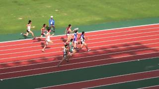 2010年 沖縄インターハイ 陸上競技 男子100ｍ 決勝 [upl. by Siuqramed]