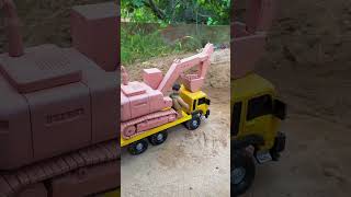 DiyFunnycrane chaff cutter machine  mini tractor  Mini Creative minicreative minimachine152 [upl. by Hadik]