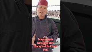 Makam Syeh Jangkung Atau Mbah Saridin Kayen Patiwaliallahziarohwali [upl. by Lehteb]