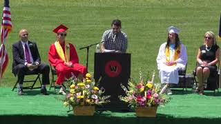 Spose Commencement Speech Wells High School Graduation 2018  Wells Maine [upl. by Arden96]