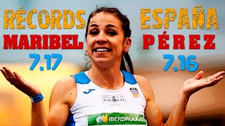 Maribel Pérez La historia de 2 récords de España [upl. by Dirtsa]