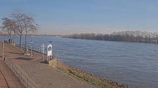 Live Rhein bei Rees rheinaufwärts Richtung Wesel [upl. by Weigle]