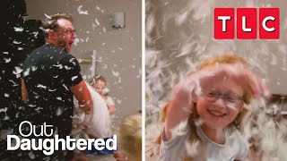 A Feathery Fight  OutDaughtered  TLC [upl. by Eberhard895]