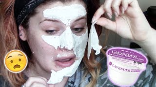 LINDSAY LAVENDER MODELING MASK DEMO amp REVIEW [upl. by Latonia]