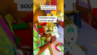 Comment coupé soutiengorge fashion smallbusiness abonnetoi couture [upl. by Kassaraba]