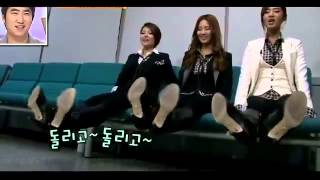 SNSD members share their secret to maintaining long shapely legs [upl. by Aehs]