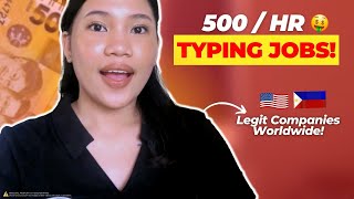 Earn 500Phphr Typing Words Online  10 Companies teachermarie earnmoneyonline [upl. by Bilak684]